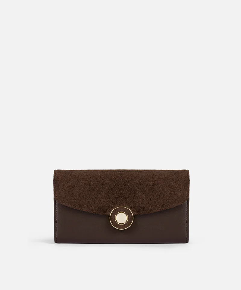 ابيكول Contrast Flap Wallet